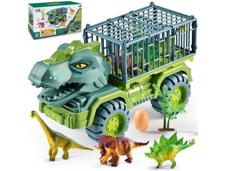 Dinosaurios Camión Transportador De Juguete 15 Piezas Mini Dinosaurios Animales Dinosaurio Juguetes Educativos Niño 3 Años 4 Años 5 Años BOROFONE
