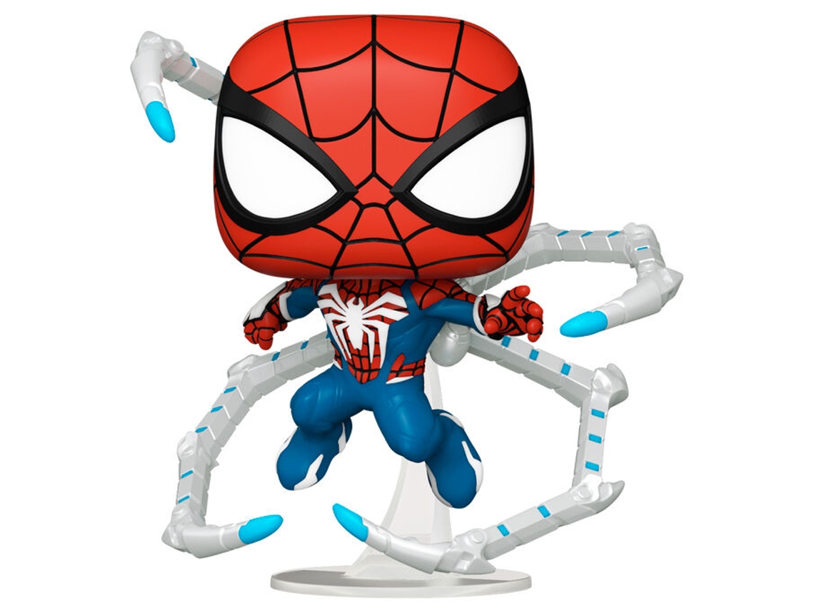 Figura Pop Spider-Man 2 - Peter Parker Traje Avanzado 2.0 B.active