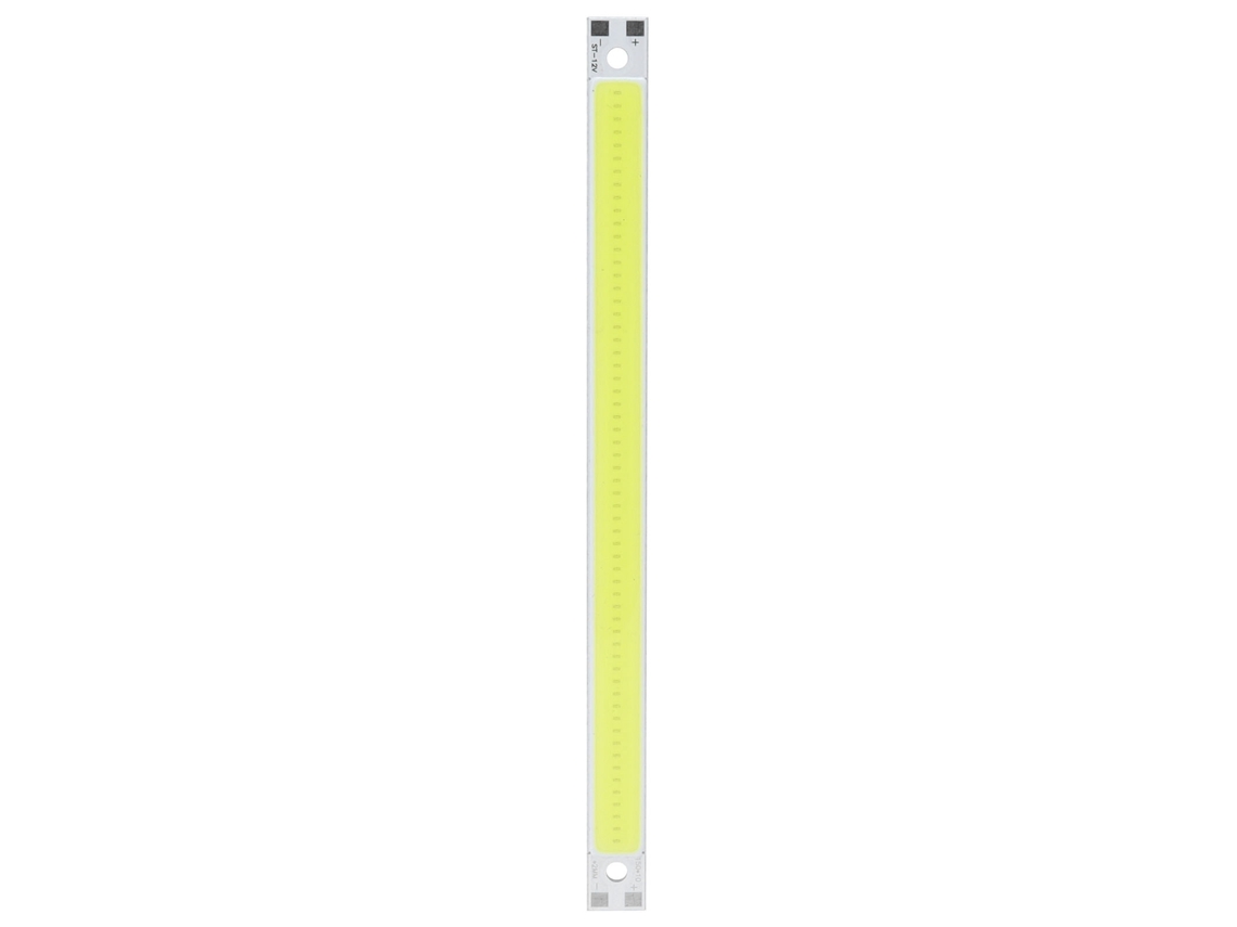 Tira De Led Cob De 10 W, 12-14 V, 3000-6500 K, Para Proyectos De Bricolaje, 150 X 10 Mm, Blanco Puro.