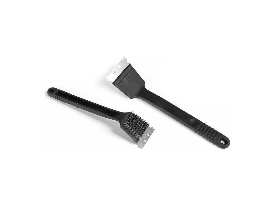 Cepillo Negro Para Limpiar Parrillas, 31 X 7,1 X 5 Cm*