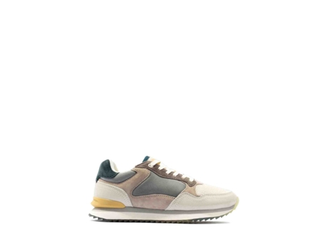 Zapatillas Seatle HOFF (Piel y textil-Gris-40)