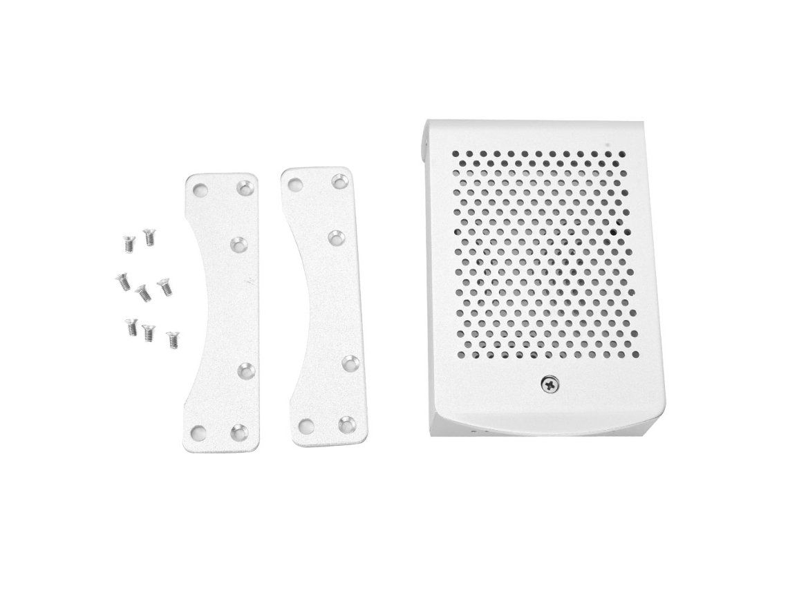 2026-caja De Aleación De Aluminio Con Soporte De Enfriamiento Para Raspberry Pi 3 Modelo B/b+ (plata)