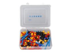 Modelo De Estructura Molecular De Productos Químicos Orgánicos Con Estuche De Almacenamiento Para Laboratorio Escolar.