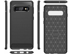 Carcasa Samsung Galaxy S10 Multi4you Gel TPU Carbono Negro