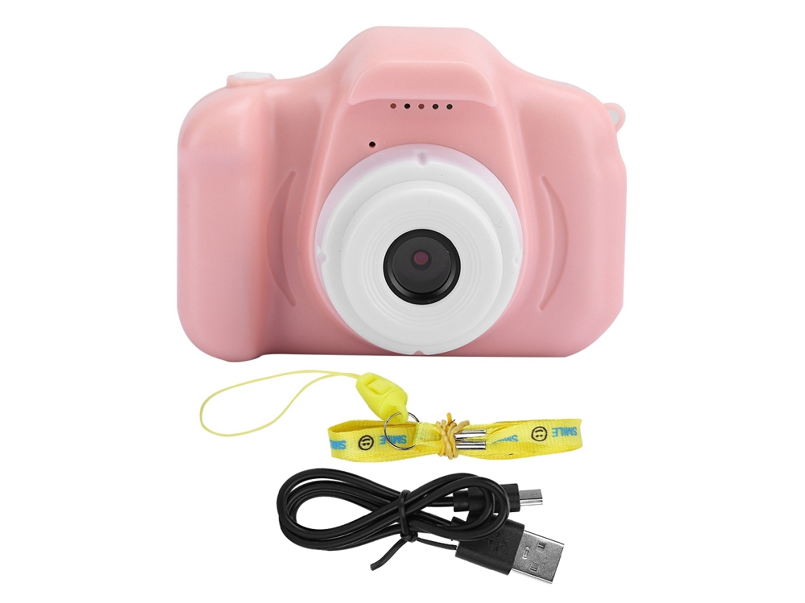 Minicámara Digital Inteligente Para Niños Con Funcionamiento De Vídeo Sencillo - Rosa