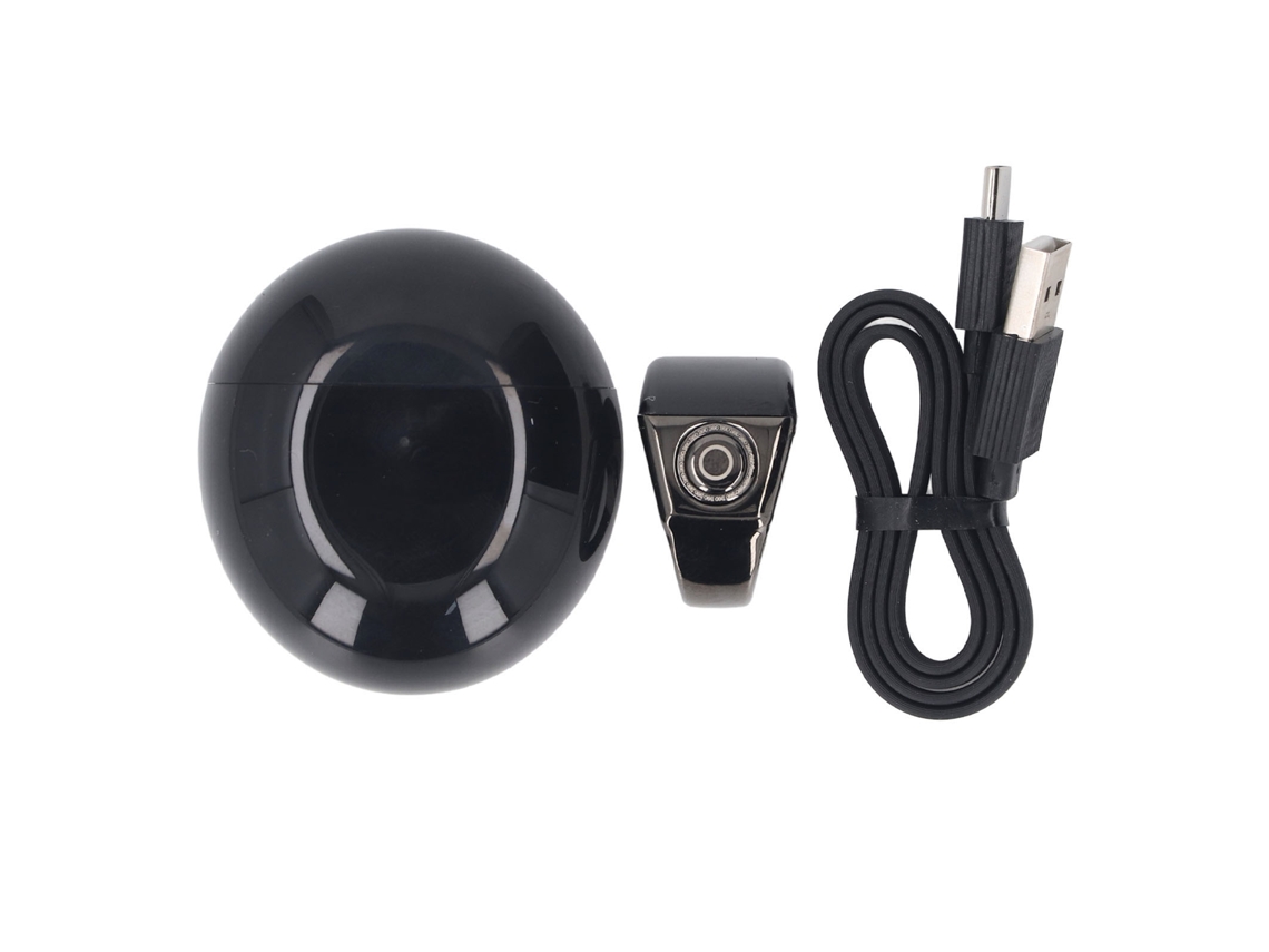 Anillo de mostrador LED orgánico inteligente Tasbih con BT Sunflare