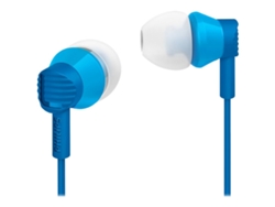 Auriculares con cable PHILIPS SHE3800BL (In Ear - Micrófono - Azul)