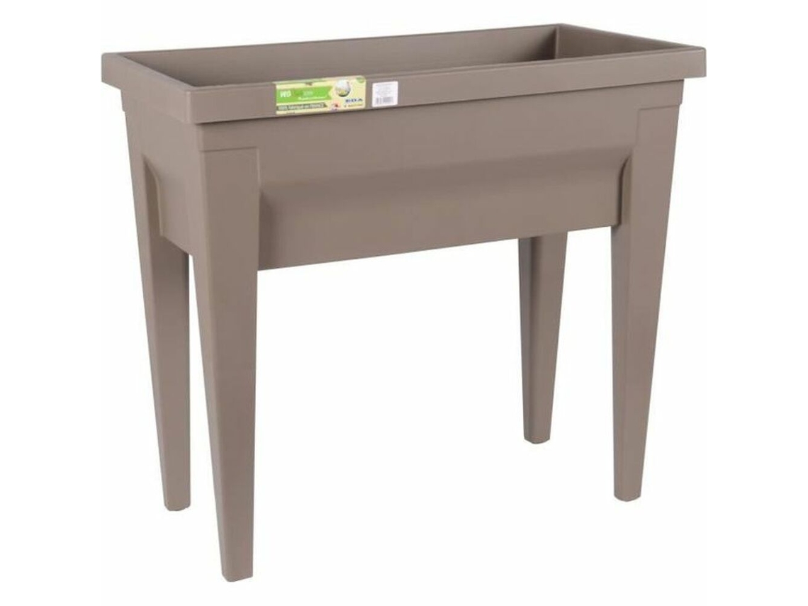 Macetero EDA Vegetales Mesa de Cultivo 73 x 38,5 x 68 cm Taupé