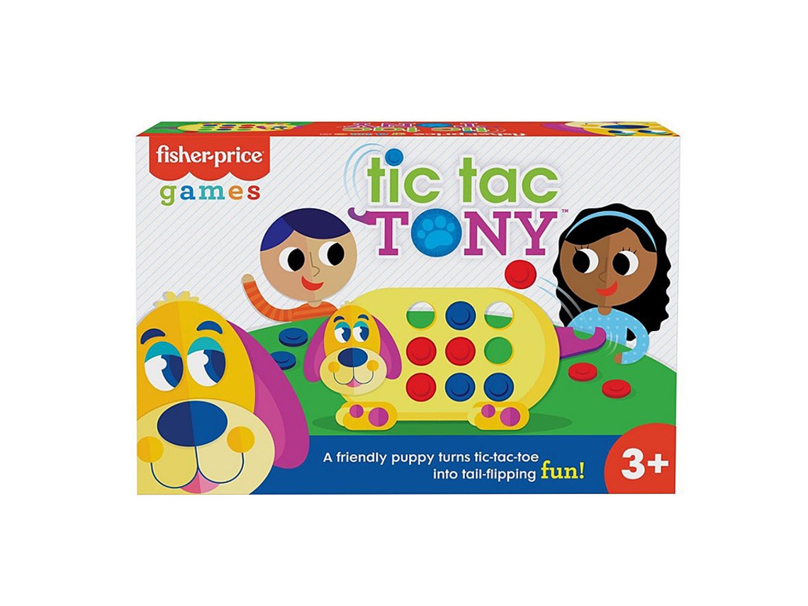 Juego Educativo MATTEL FISHER-PRICE Tic Tac Tony (Edad Mínima: 3 Años - 8,2 x 33,2 x 1,9 cm)