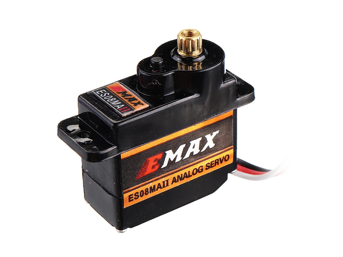 Emax Es08ma Ii 12g Micro Metal Gear Pwm Reverse Analog Servo For Rc Models