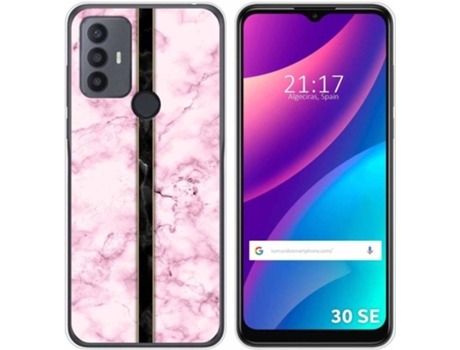 Carcasa para TCL 30 SE TUMUNDOSMARTPHONE Dibujos Mármol 04 Multicolor