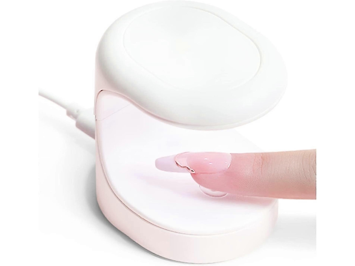 Mini lámpara UV para uñas, blanca, paquete de 1, para EE. UU., secador de esmalte de uñas profesional, lámpara UV LED para uñas, USB, portátil. Ly Ebike