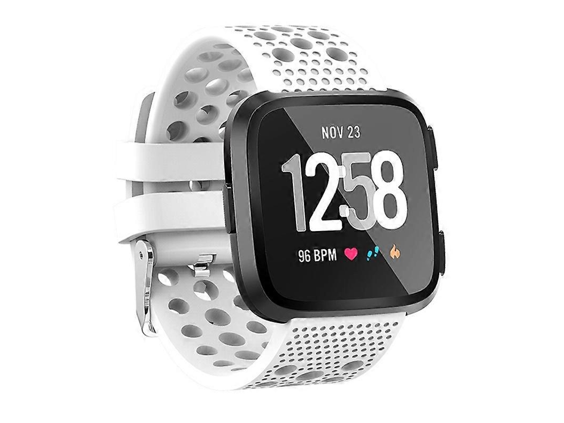 Pulsera inteligente con orificios de ventilación para Fitbit Versa Nostalgia88