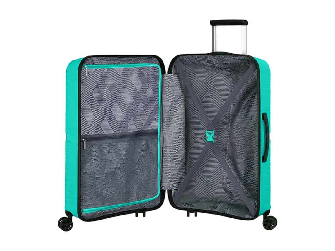 Maleta de viaje mediana/trailer 67cm 4r Airconic Water Green American Tourister