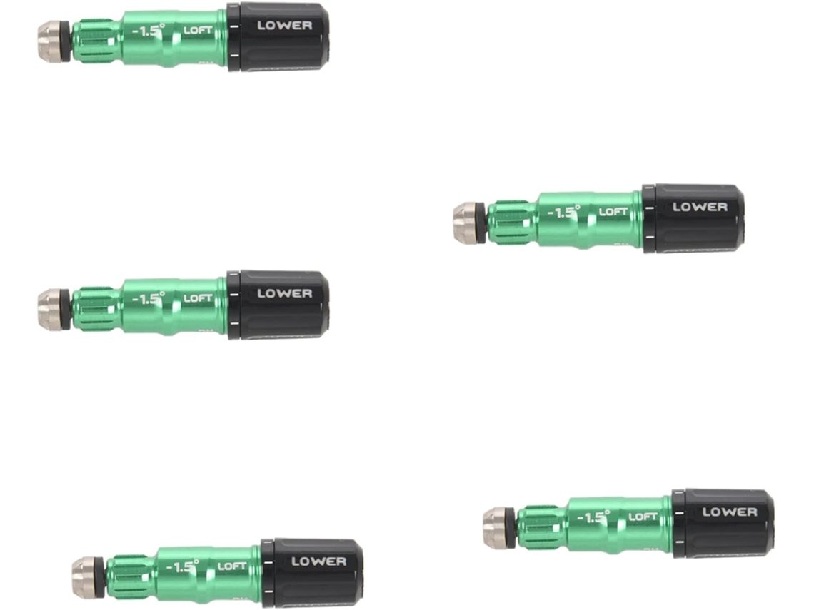 Adaptador De Eje Verde 5x Golf .350 De 1.5 Para Pilot R11s R11