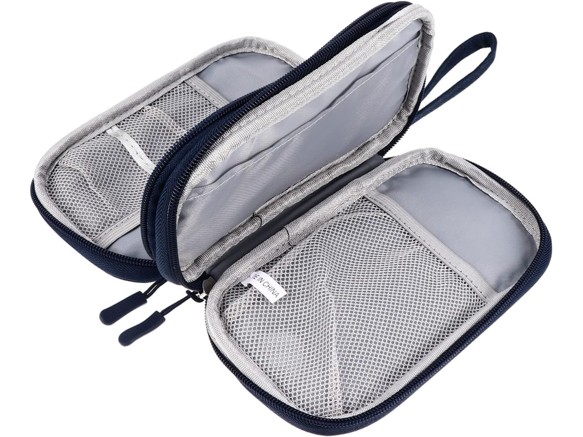Estuche De Almacenamiento Para Auriculares, Cable De Datos, Unidad Flash Usb Y Batería Externa.