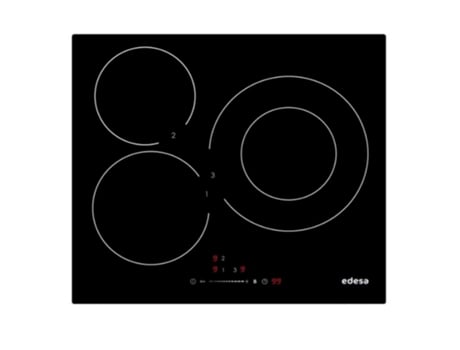Placa de Inducción EDESA EIS-6330 R/A (Eléctrica - 61 cm - Negro)