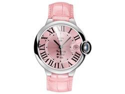 Reloj inteligente AW28 multifuncional con Bluetooth, llamadas, resistente al agua, fitness, color rosa, Jytgalx