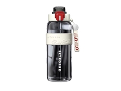 Botella Deportiva De 1200 Ml Para Niños: Portátil Y Resistente A Altas Temperaturas.