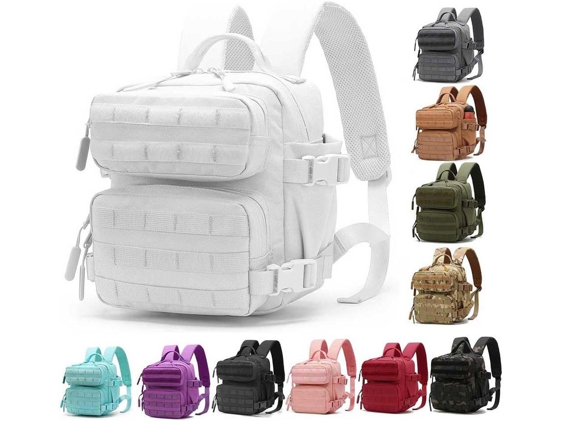 Mochila De Senderismo De 9 L, Pequeña Mochila De Montañismo (blanca), Chrui