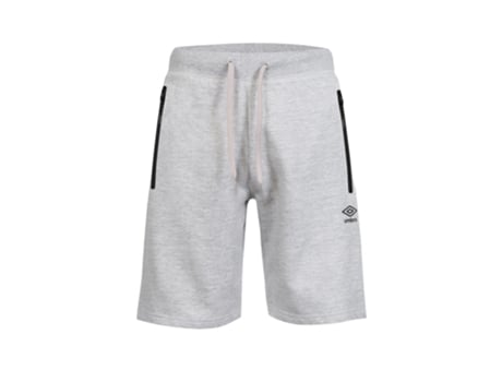 Camiseta de Hombre UMBRO Prt Cuf Gris (L)