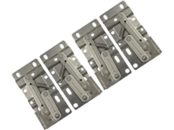 Kit De Bisagras De Resorte De 4 Piezas Para Muebles Basculantes Y Giratorios