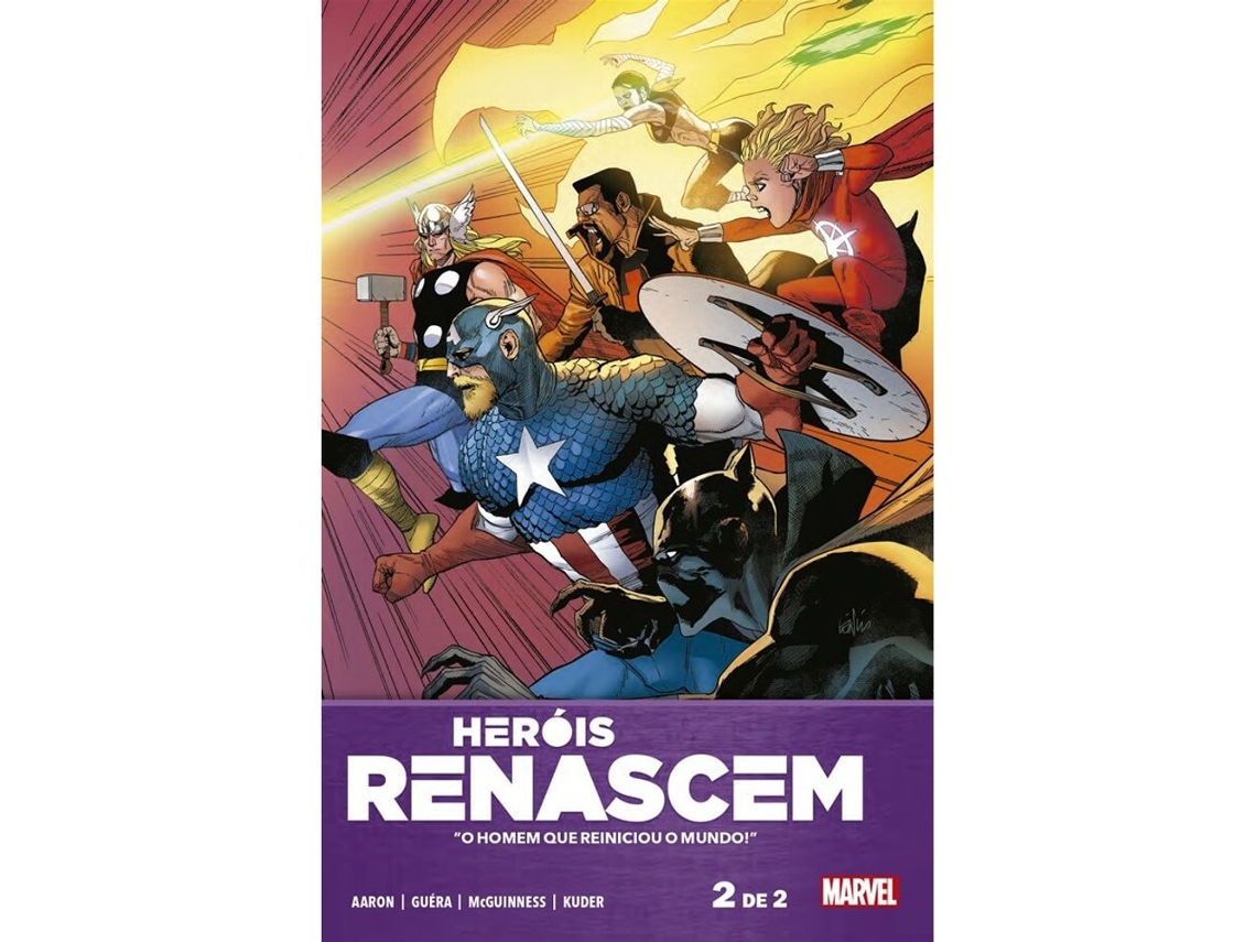 Libro Heróis Renascem N.º 2 de Jason Aaron, Aaron Kude (Portugués)