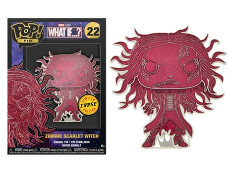 Figura FUNKO Pop! Marvel What Ifamel Pin Zombie Scarlet Witch 22 (Posible Chase)