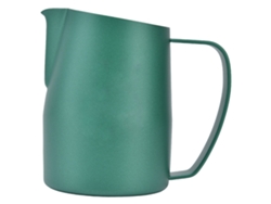 Jarra para espumar leche espesa de 450 ml con bisel superior y revestimiento de PTFE para cafetera