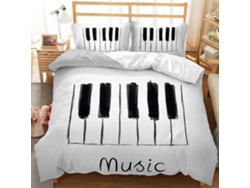 Funda Nórdica Estampado Niñas Ropa Cama Funda Almohada Juego 135 X 200 Cm 50 75 220 240