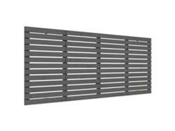 Maison Exclusive - Cabecero De Cama De Pared Madera Maciza Pino Gris 156x3x91,5 Cm