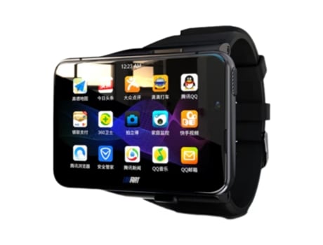 Reloj inteligente LOKMAT Appllp Max con esfera negra y pulsera de Tpu de 73 mm