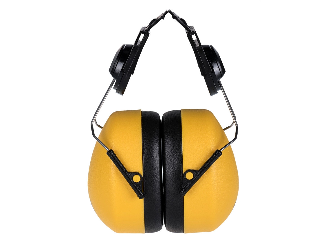 Protectores Auditivos Clip-on Para Cascos Expertbase Amarillo