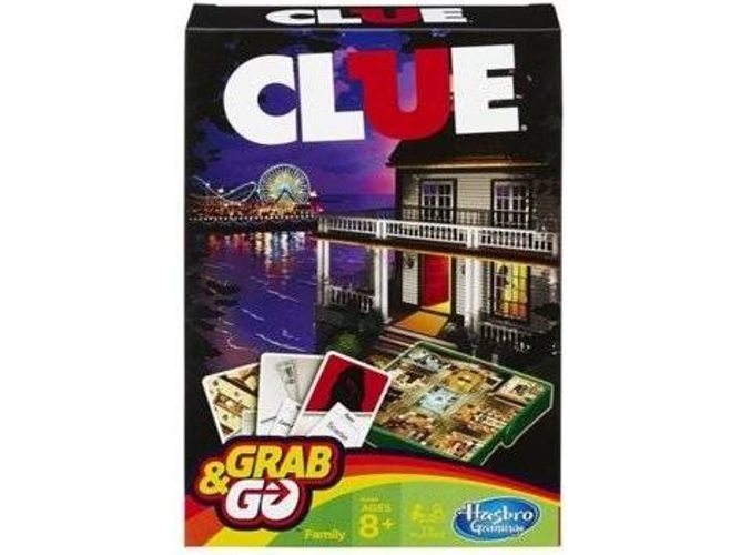 Juego de Mesa HASBRO Clue Grab & Go Game