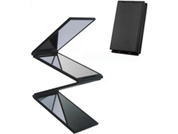 Espejo Plegable De 4 Paneles Compacto Portátil De Mesa Para Maquillaje Corte Y Peinado Estilo Personal