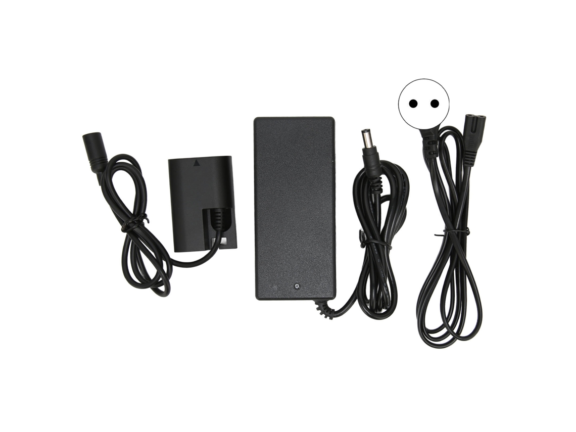 Kit De Acoplamiento De Corriente Continua Seguro Decodificación Completa Batería Falsa Fuente De Alimentación Para Cámaras