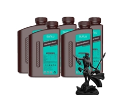 Resina 3D, alta precisión, bajo olor, OEM negro