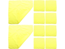 Bufandas Cuadradas De Poliéster De 12 Piezas Para Hombres Y Mujeres, Absorbentes, Ligeras Y Transpirables.
