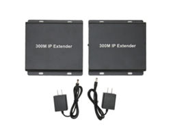 Extensor Ip De 300m Hd 1080p Con Interfaz Multimedia Vía Cat5e/6/7 (transmisor/receptor) Y Conector Usb.
