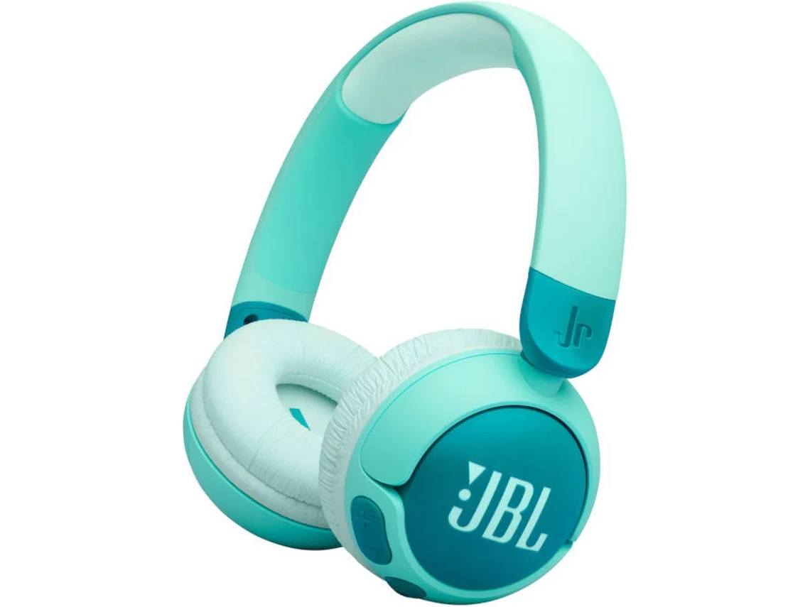 Auriculares Bluetooth True Wireless JBL JR320BT (On Ear - Micrófono - Verde)
