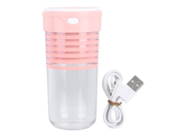 Mini exprimidor eléctrico portátil recargable de 350 ml para cocina y viajes