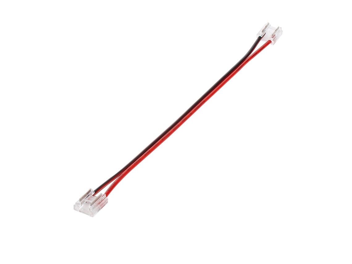 Conector Doble Hippo con Cable para Tira LED SMD 24 V DC IP20 Ancho 10 mm Monocolor IC 4 Pines 10 mm