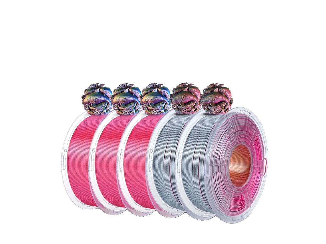 Filamento para impresora 3D, cuatro colores, acabado brillante, PLA P Skfc Mix 9 OEM