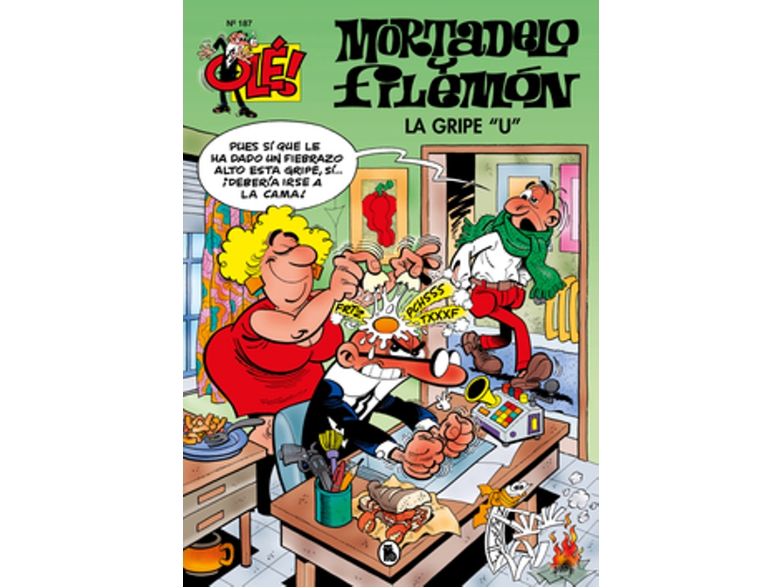 Libro La Gripe U de Ibáñez e Francisco