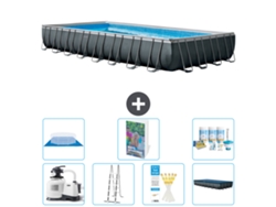 Intex Piscina Ultra Xtr Retangular - 975x488x132 Cm - 8-peças S599