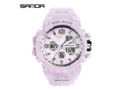 Reloj Deportivo Multifuncional Luminoso, Moderno Y A La Moda (taro Purple mujer)