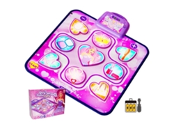 Tapete De Baile Interactivo Para Niñas, Tapete De Baile Con Modo Piano Y Luces Led, Juego De Música Electrónica Con 9 Modos De Música Y 7 De Juego Int