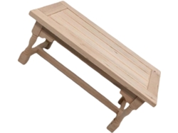Mesa De Comedor En Miniatura Para Casa De Muñecas, Escritorio De Madera, Mesa Auxiliar Con Escalera.