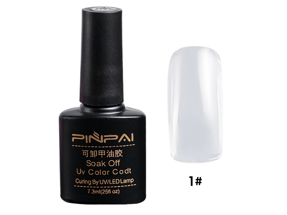 Base Gel Esmalte De Uñas De Soak Off Con Pincel Para Manicura (01)