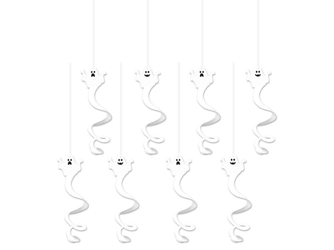 Anima tu Halloween con decoraciones en espiral para interiores y exteriores. Suministros de fiesta de estilo espeluznante para un ambiente relajante.